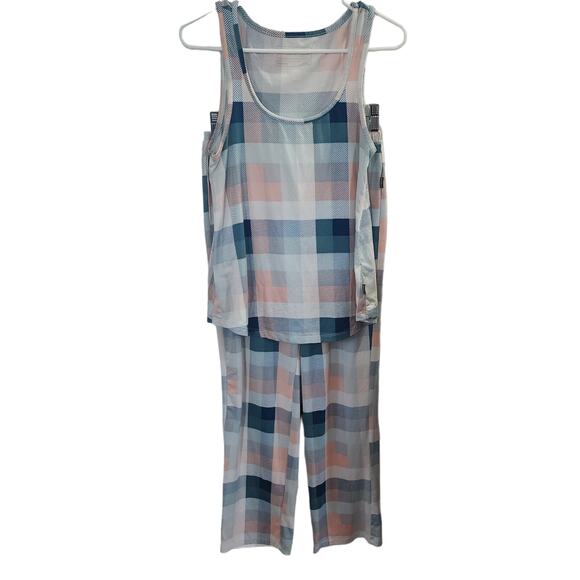 Eddie Bauer Women's Plaid Summer Tank Pajama Set Small - Picture 3 of 6
